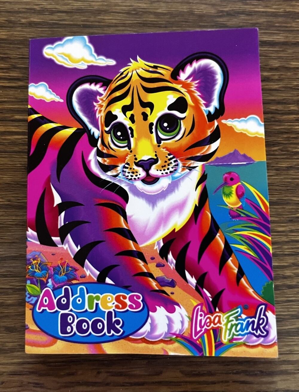 VTG Lisa Frank Address Book Hunter Cub Deer Fawn 3" x 4" NEW out of package